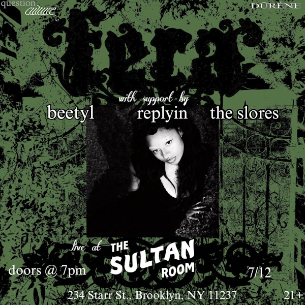 fera, beetyl, Replyin, The Slores