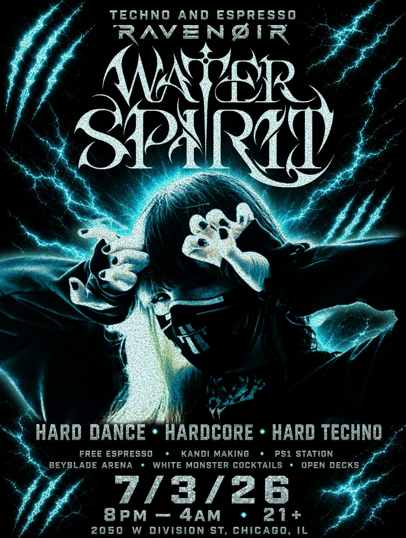 RAVENØIR ep. WATER SPIRIT - HARD DANCE, HARDCORE, HARD TECHNO