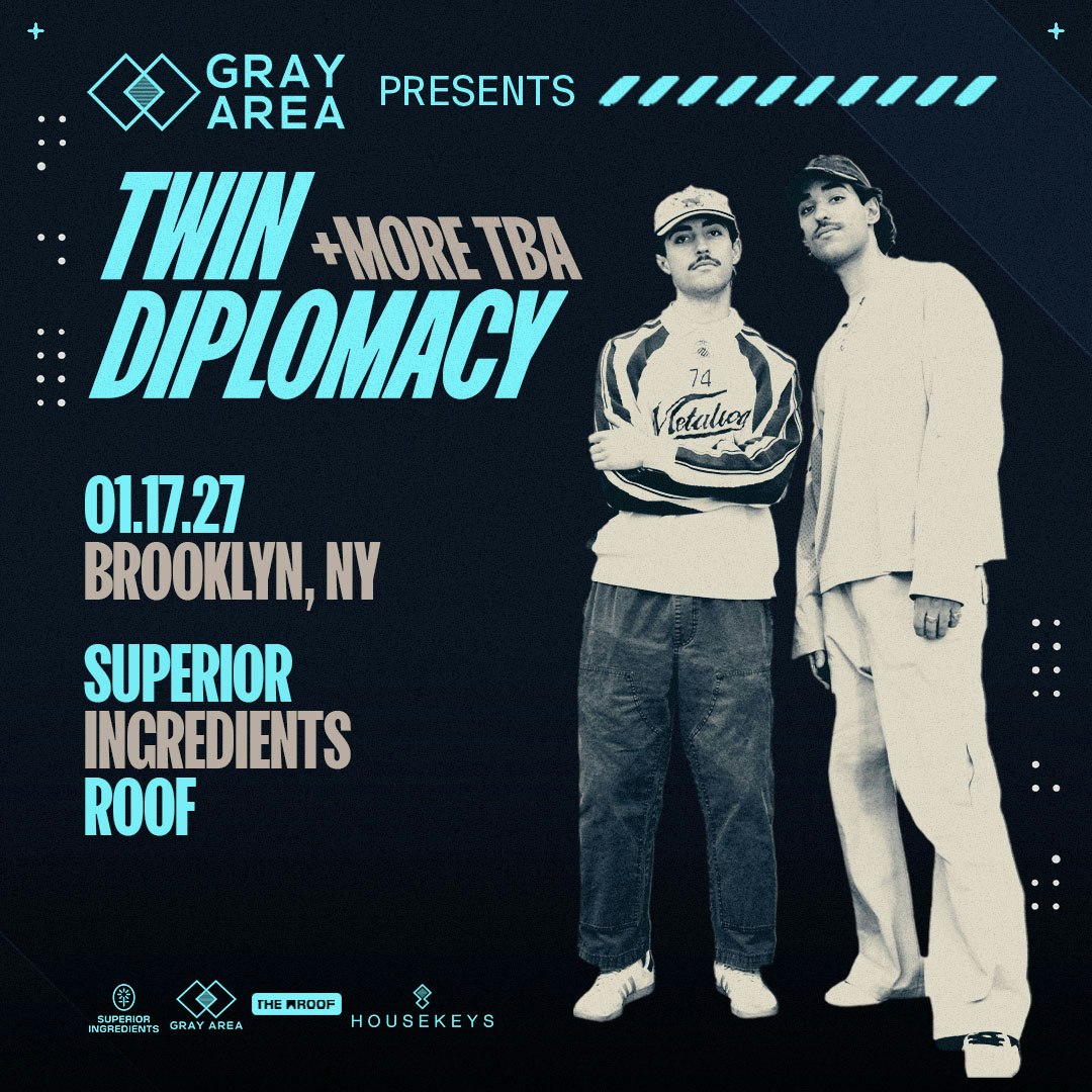 Twin Diplomacy & Guests Tickets | From $14.22 | 17 Jan @ The Roof