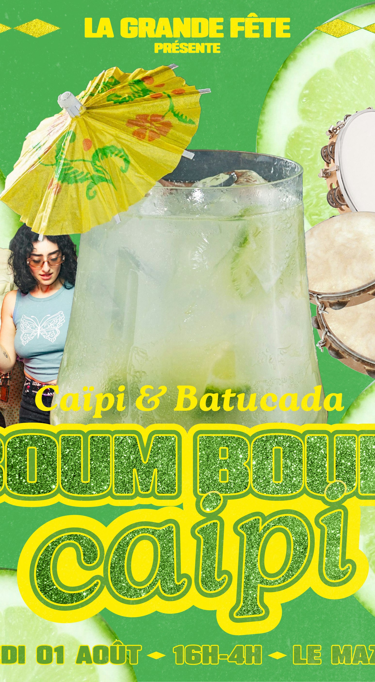 LA GRANDE FÊTE : BOOM BOOM & CAÏPI