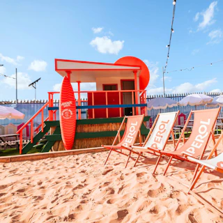 Free Bank Holiday Aperol Beach Party (FREE Aperol Spritz)