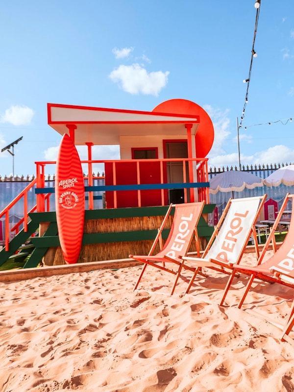 Free Bank Holiday Aperol Beach Party (FREE Aperol Spritz)