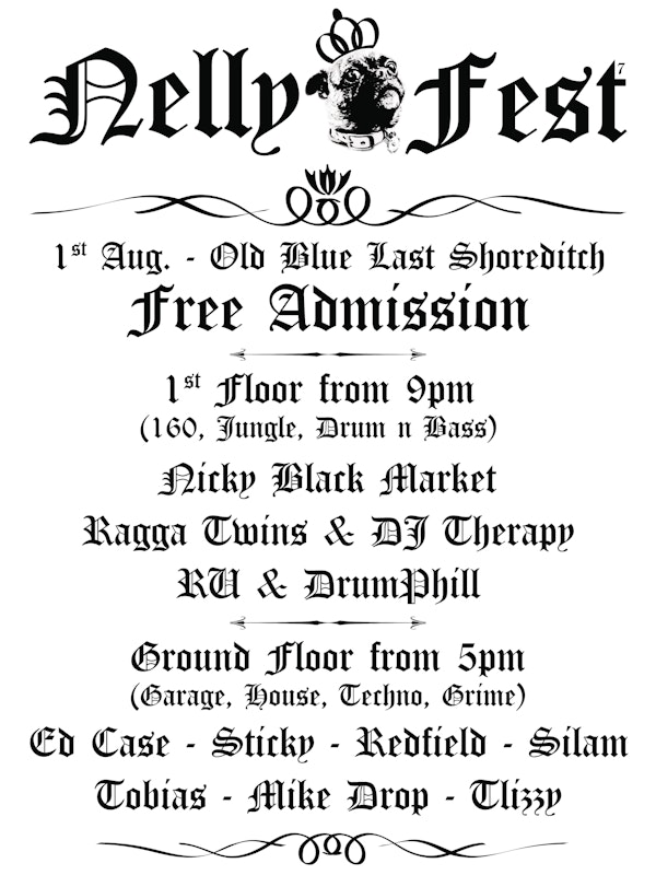 Nicky Blackmarket + Ragga Twins + Sticky + more