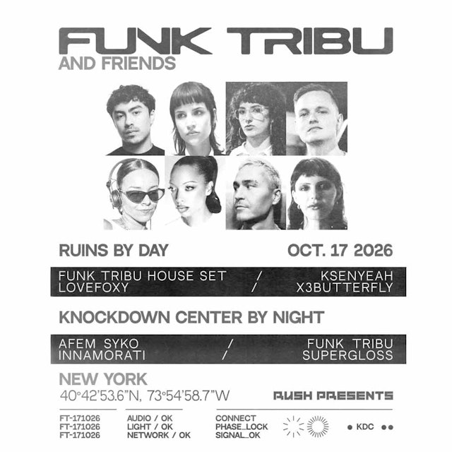 RUSH Presents - Funk Tribu: Day & Night artwork