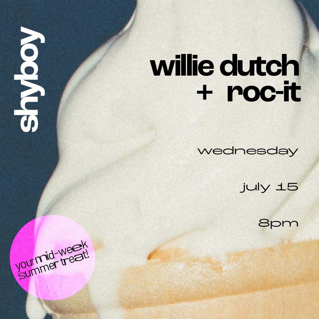 WILLIE DUTCH + ROC-IT