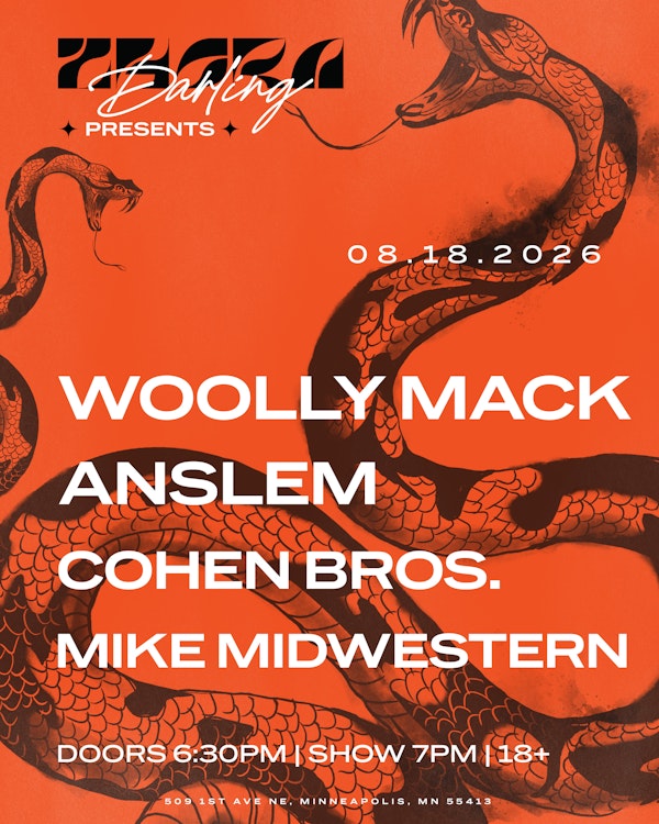 Woolly Mack, Anslem, Cohen Bros, & Mike Midwestern