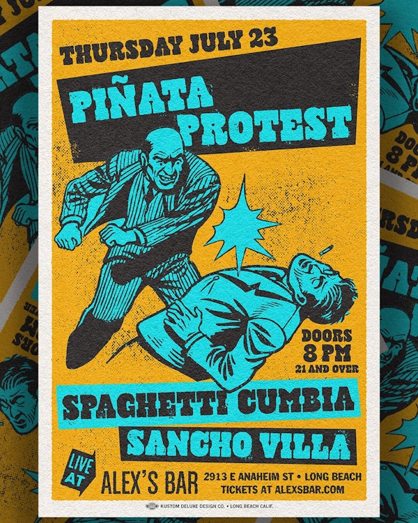 Piñata Protest + Spaghetti Cumbia + Sancho Villa