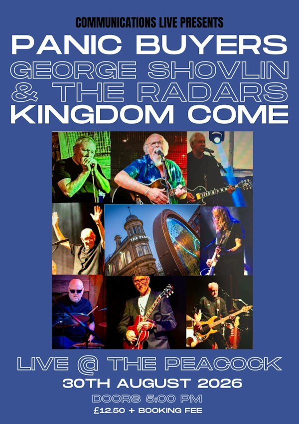 Panic Buyers, George Shovlin, Kingdom Come