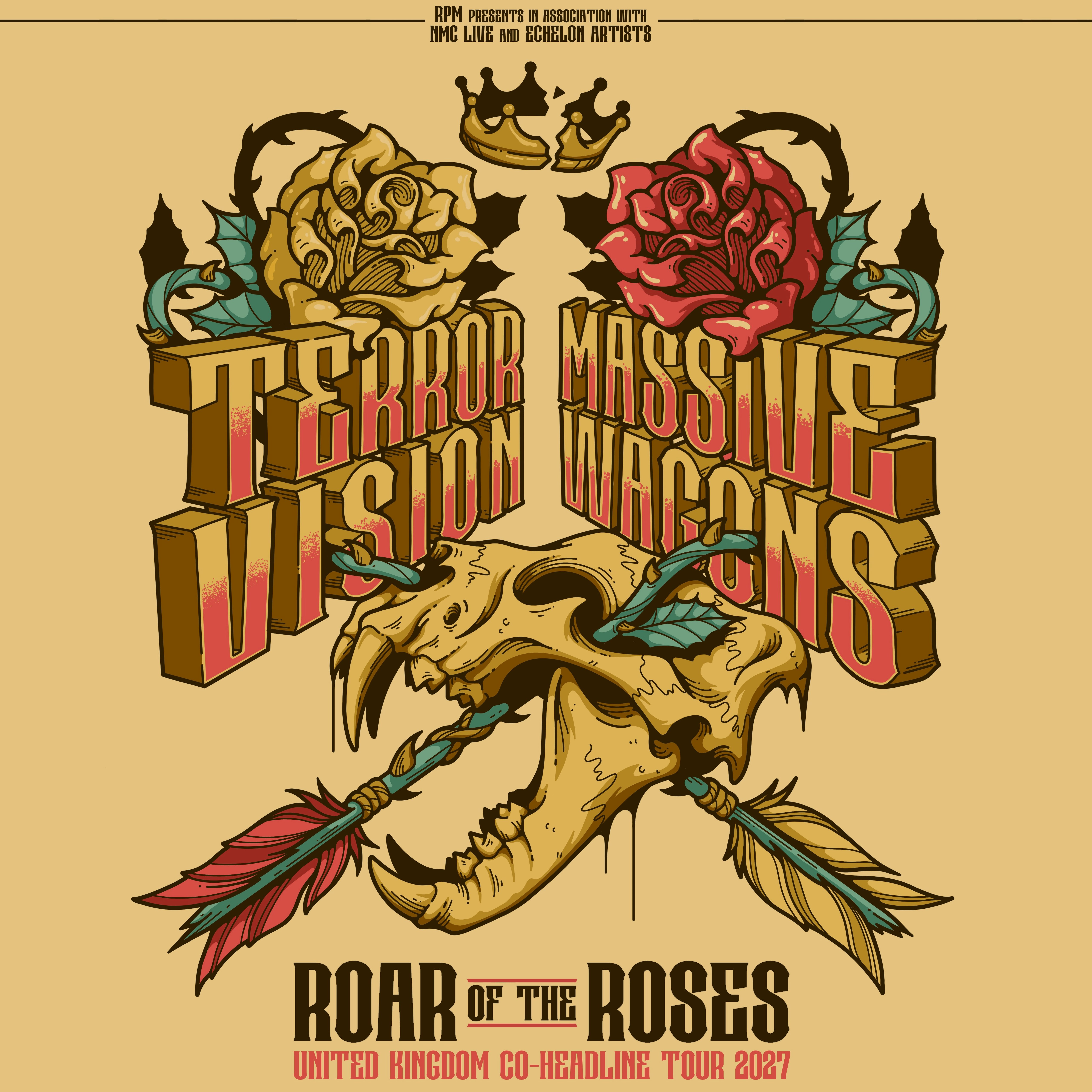 Terrorvision & Massive Wagons – The Roar Of The Roses Tour