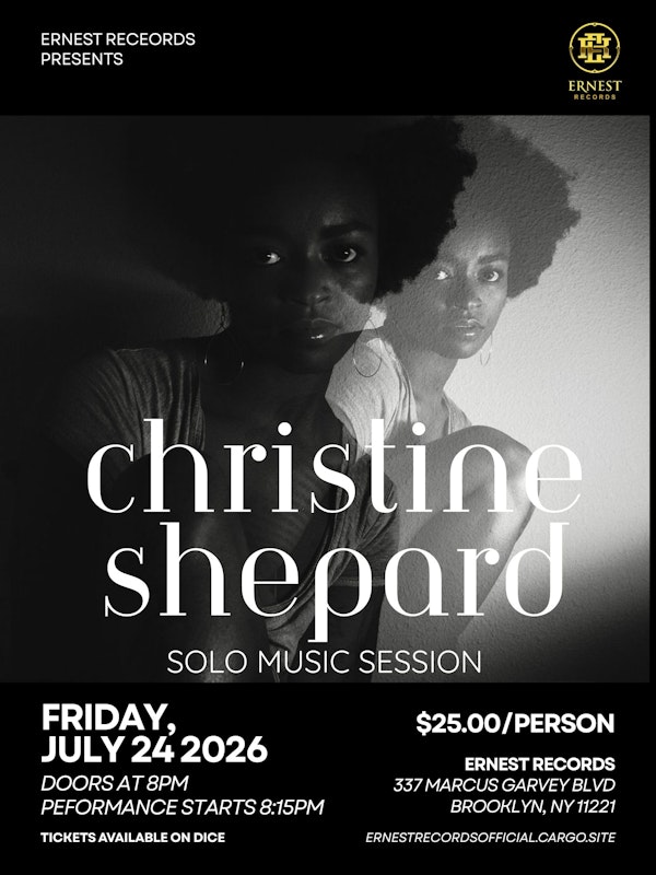 Christine Shepard → Solo Music Session