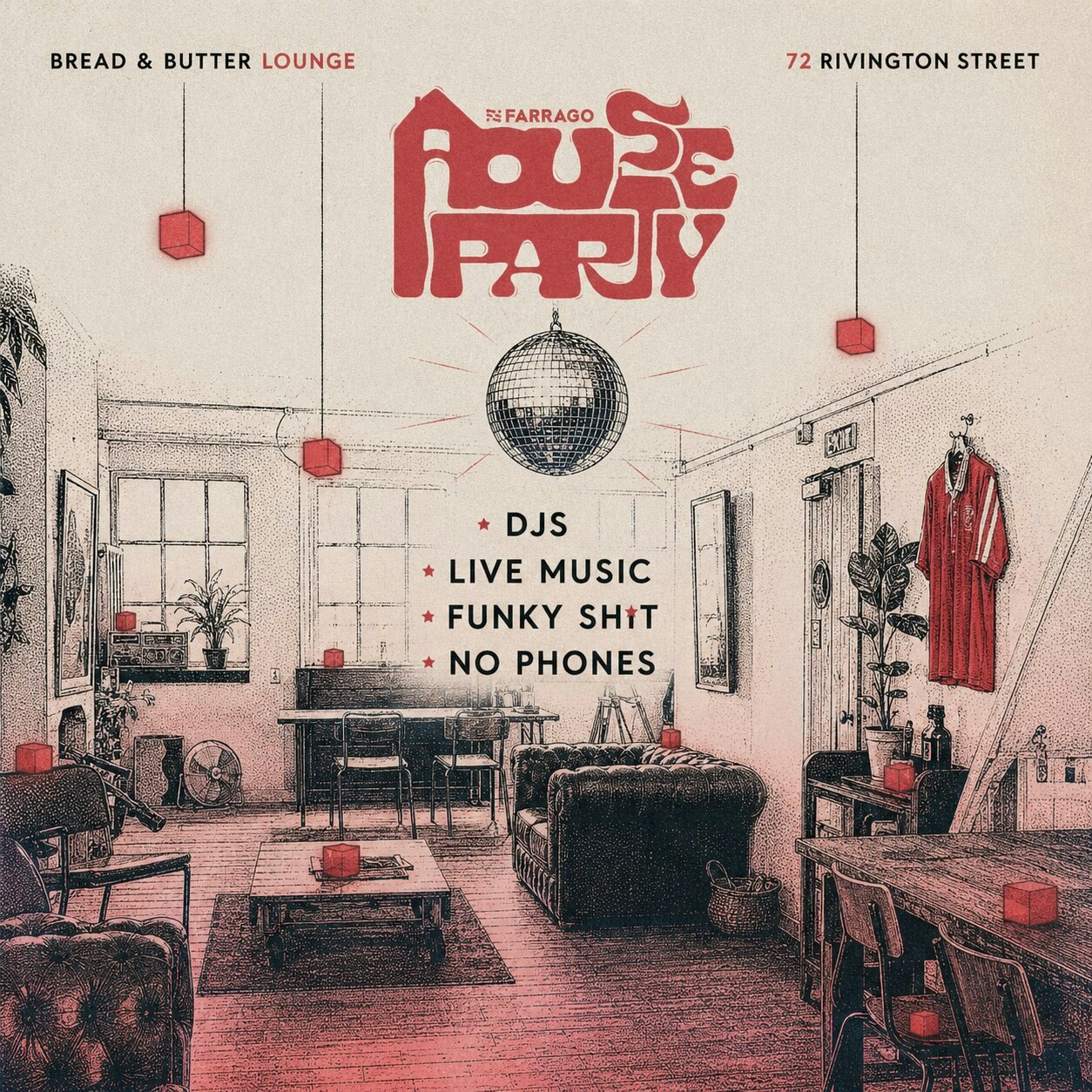 house party (+ world cup viewing)