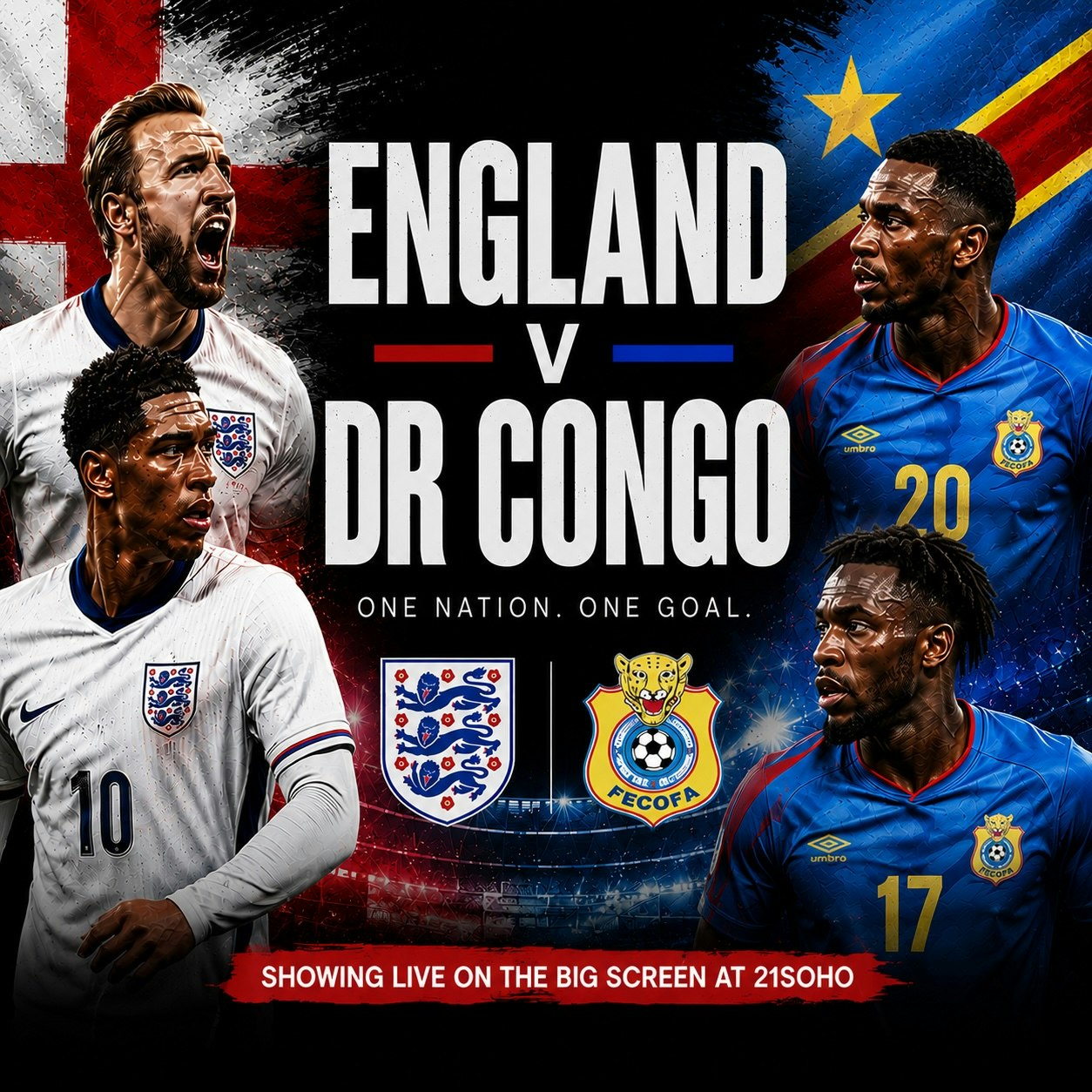 England vs DR CONGO - 2026 World Cup FanZone Live!