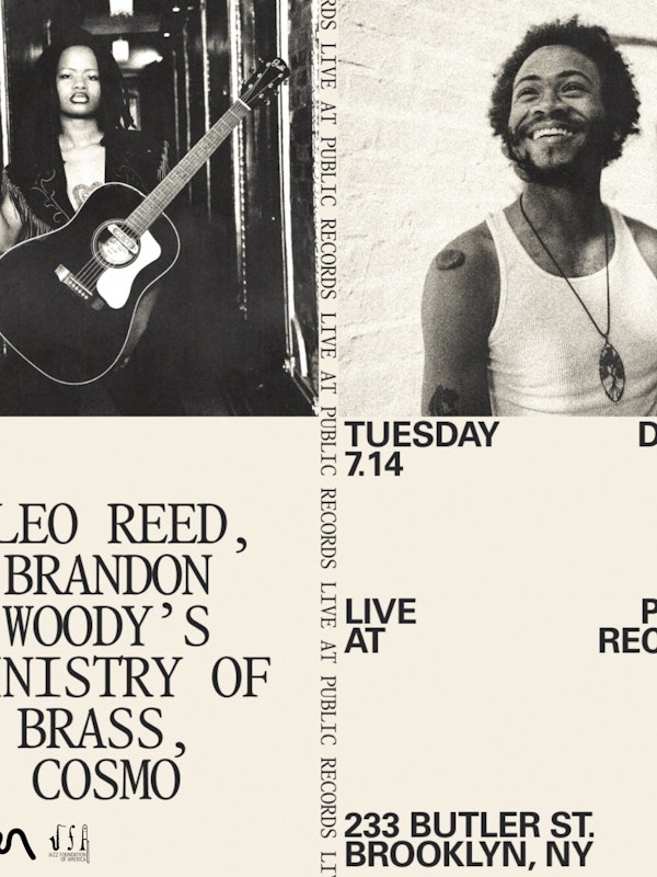 Savannah Harris presents DUAL: Cleo Reed, Brandon Woody’s Ministry of Brass, Cosmo