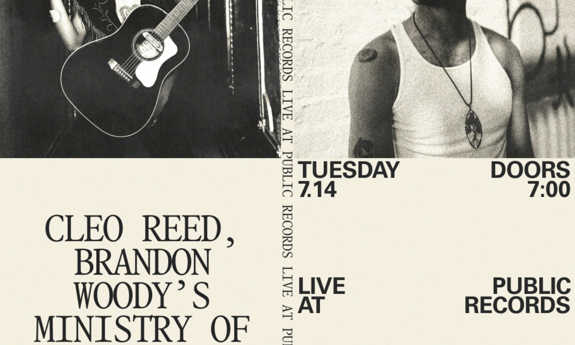 Savannah Harris presents DUAL: Cleo Reed, Brandon Woody’s Ministry of Brass, Cosmo