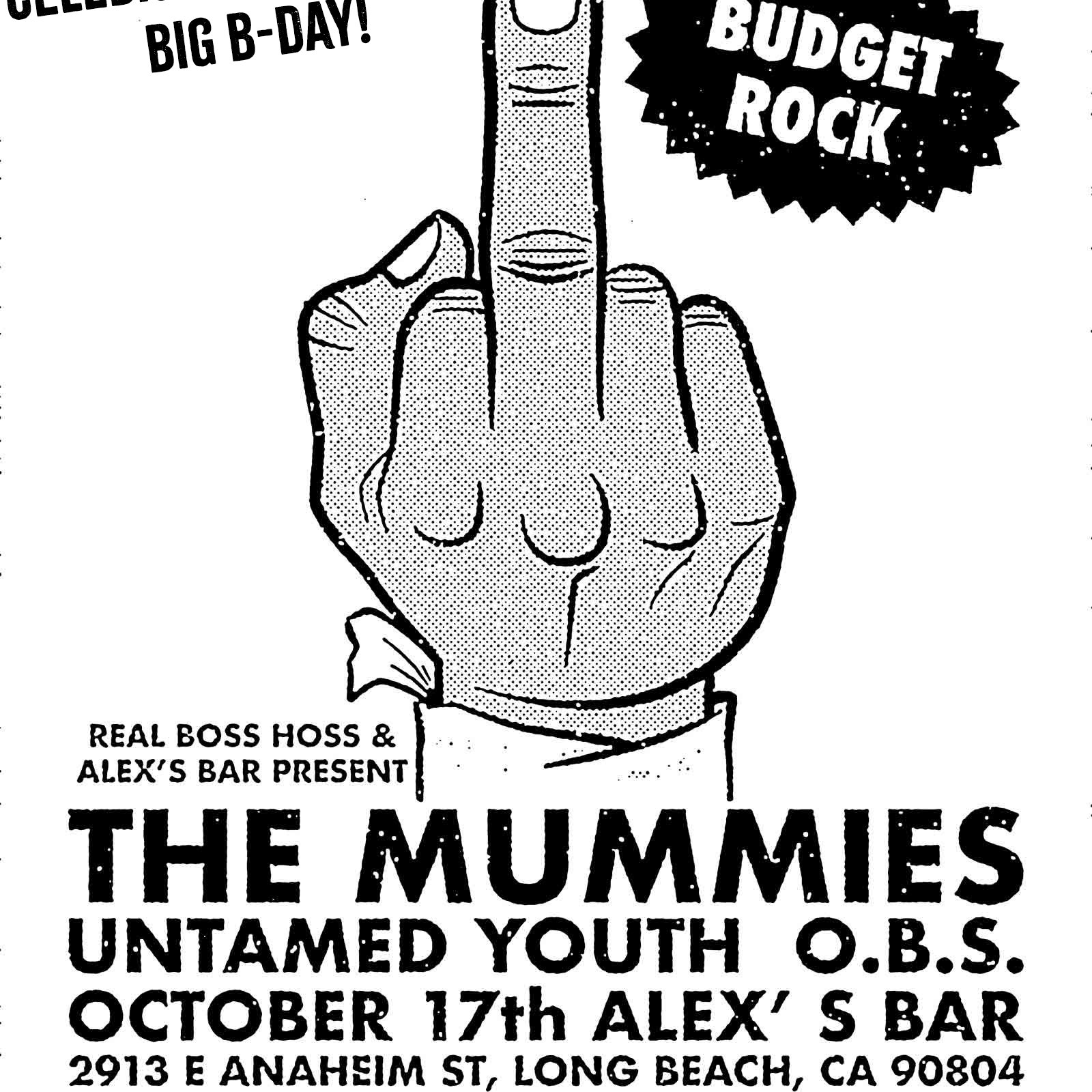 The Mummies + Untamed Youth + O.B.S.