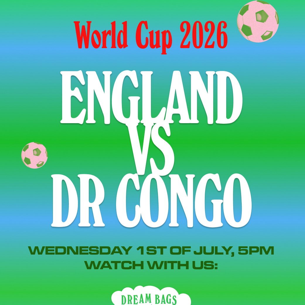 England vs DR Congo: World cup @ Jaguar Shoes