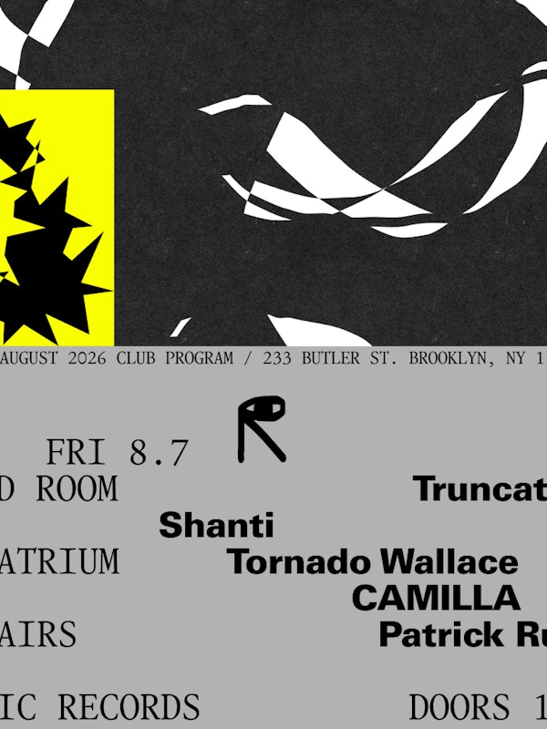 Truncate, Shanti / Tornado Wallace, CAMILLA / Patrick Russell