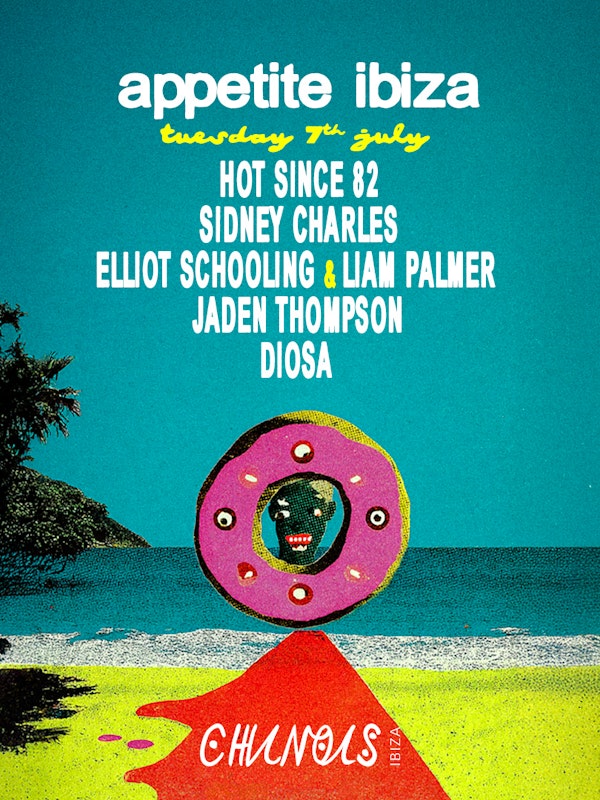 Appetite x Chinois: Hot Since 82, Sidney Charles, Elliot Schooling & Liam Palmer, Jaden Thompson, Diosa