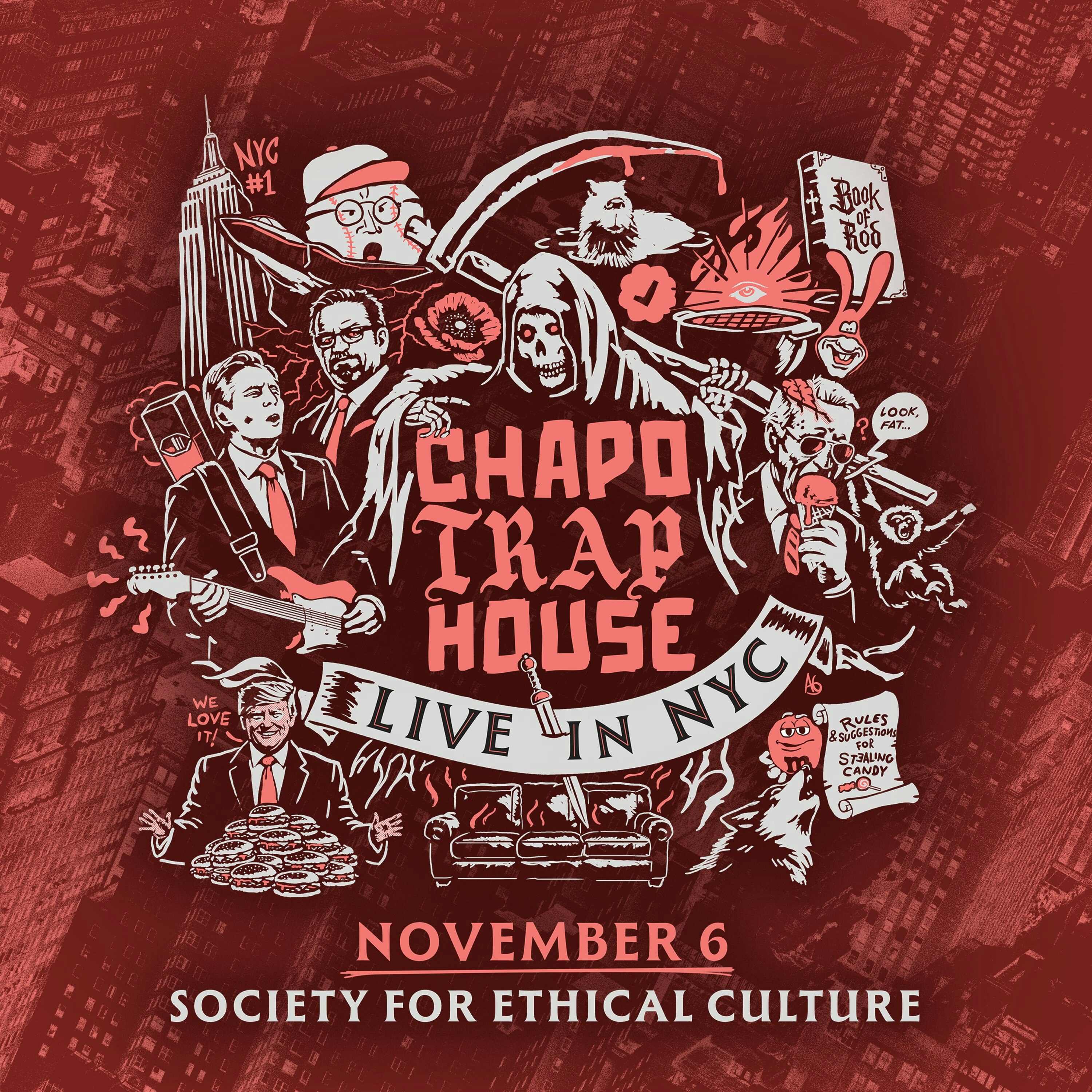 Minty Boi Presents: Chapo Trap House Tour in New York