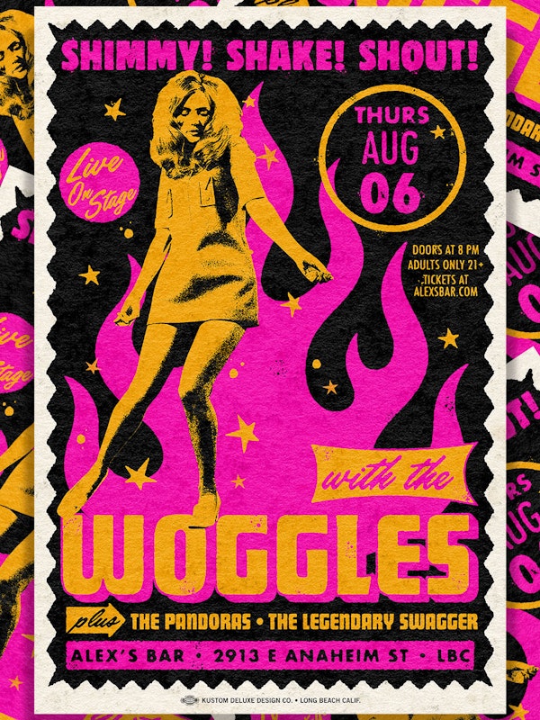 The Woggles + The Pandoras + The Legendary Swagger