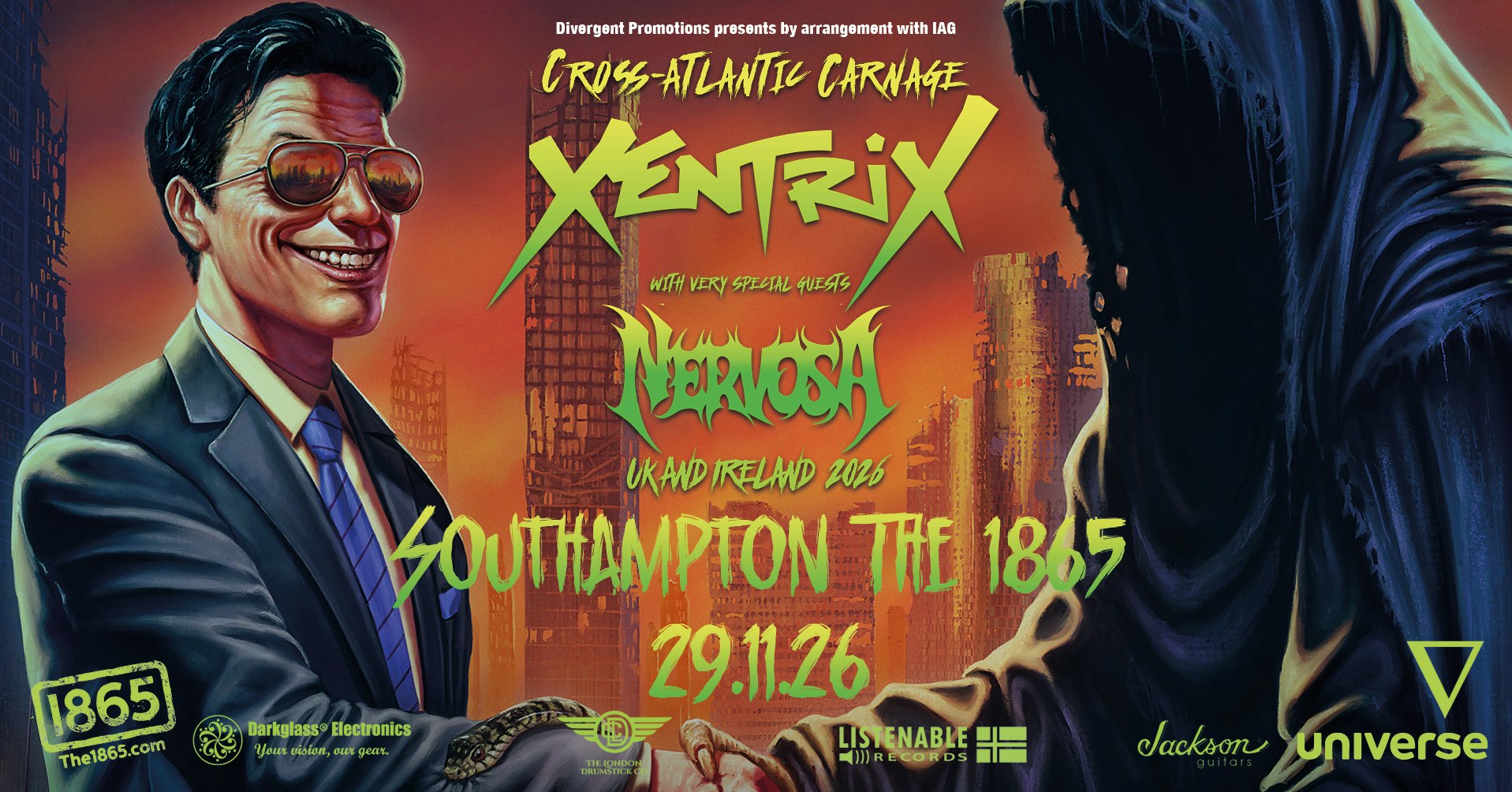 Xentrix ６枚セット ゼントリックス Xentrix: Cross-Atlantic Carnage Tickets | £29.52 | 29 Nov @ The