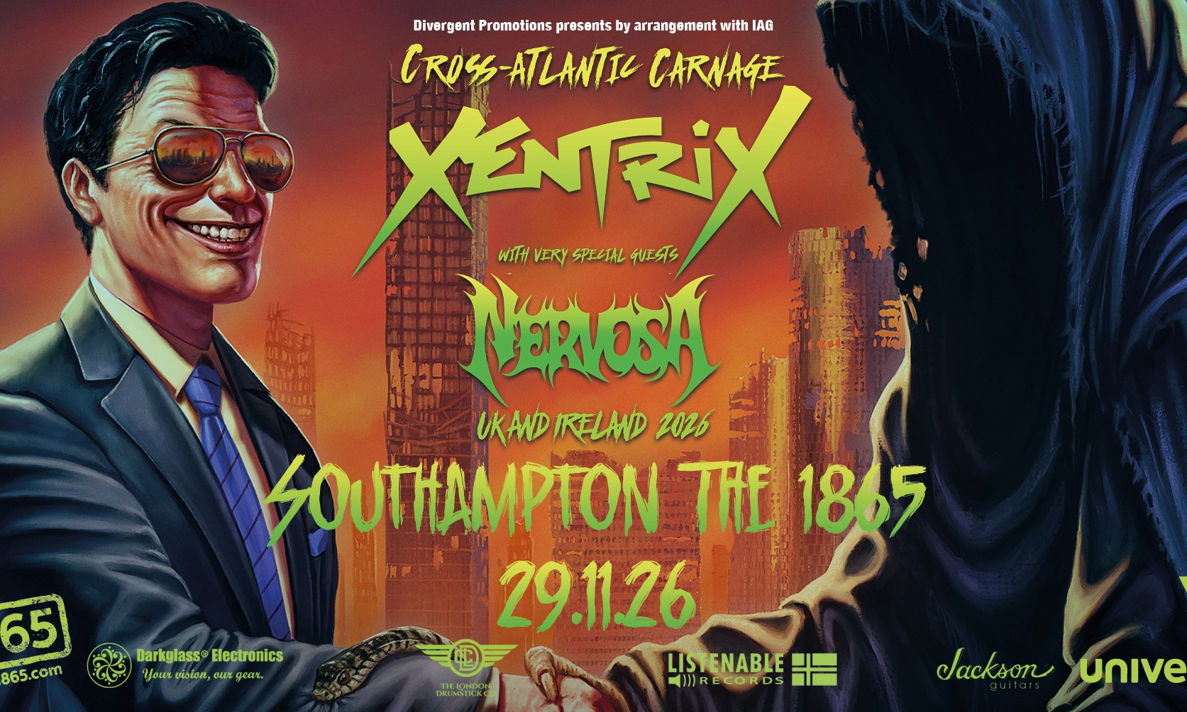 Xentrix: Cross-Atlantic Carnage