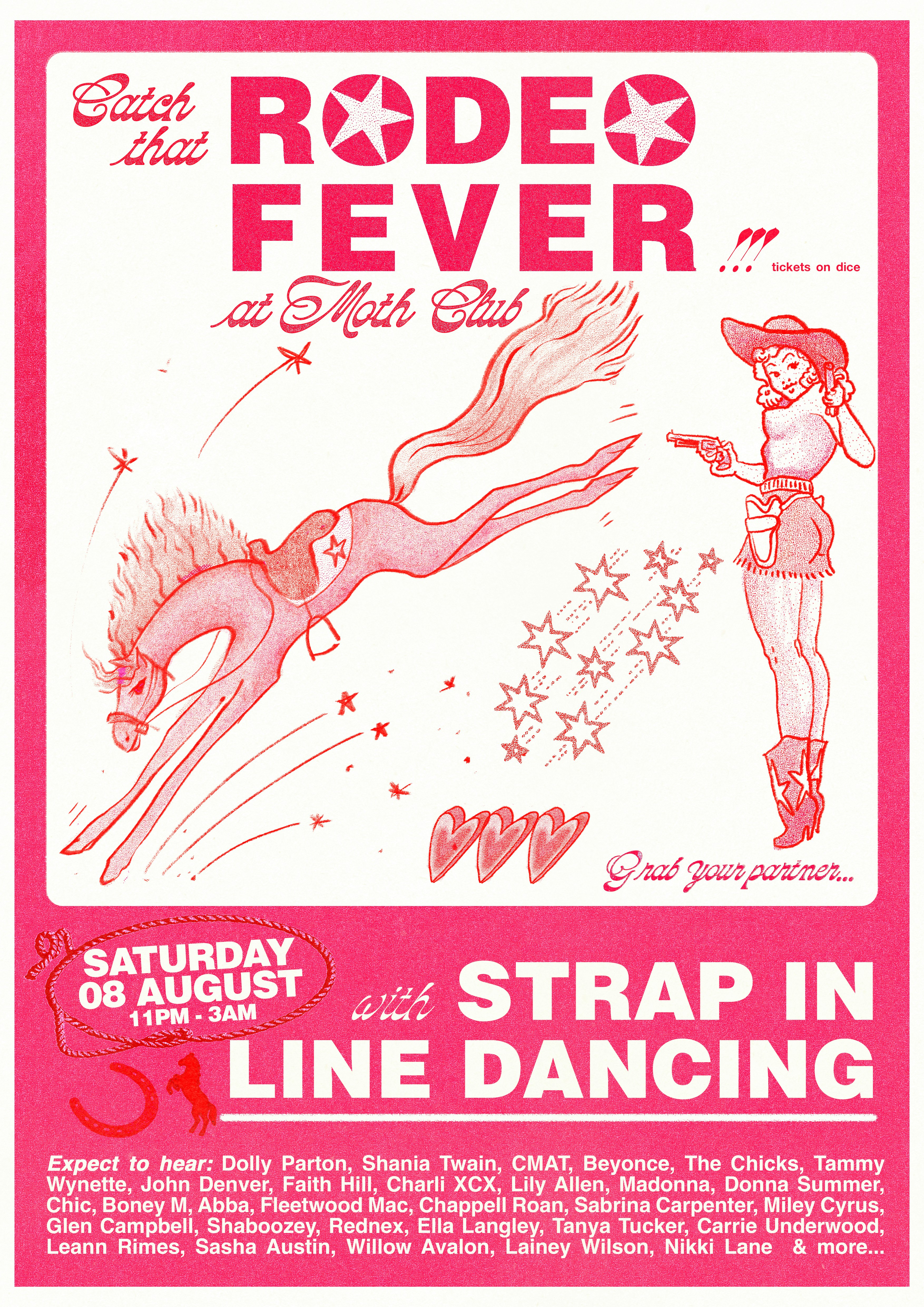 Rodeo Fever Queer Line Dancing & Country Disco Club at MOTH Club, London
