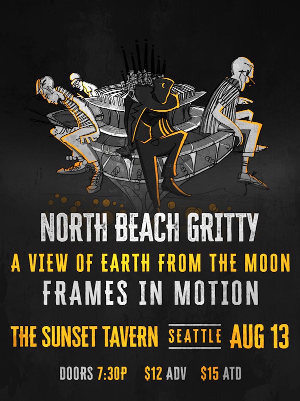 A View of Earth From the Moon, North Beach Gritty, Frames in Motion