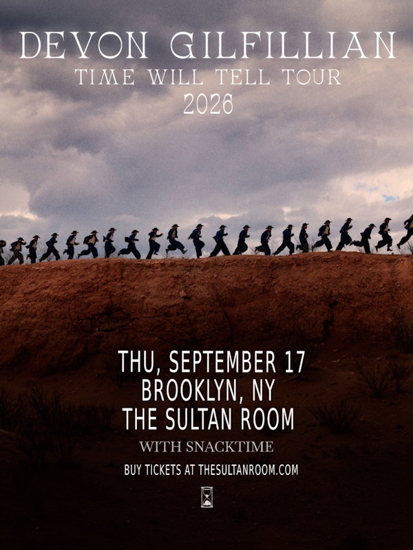 Devon Gilfillian Time Will Tell Tour, Snacktime