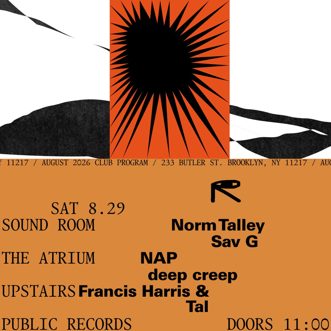 Norm Talley, Sav G / NAP, deep creep / Francis Harris & Tal