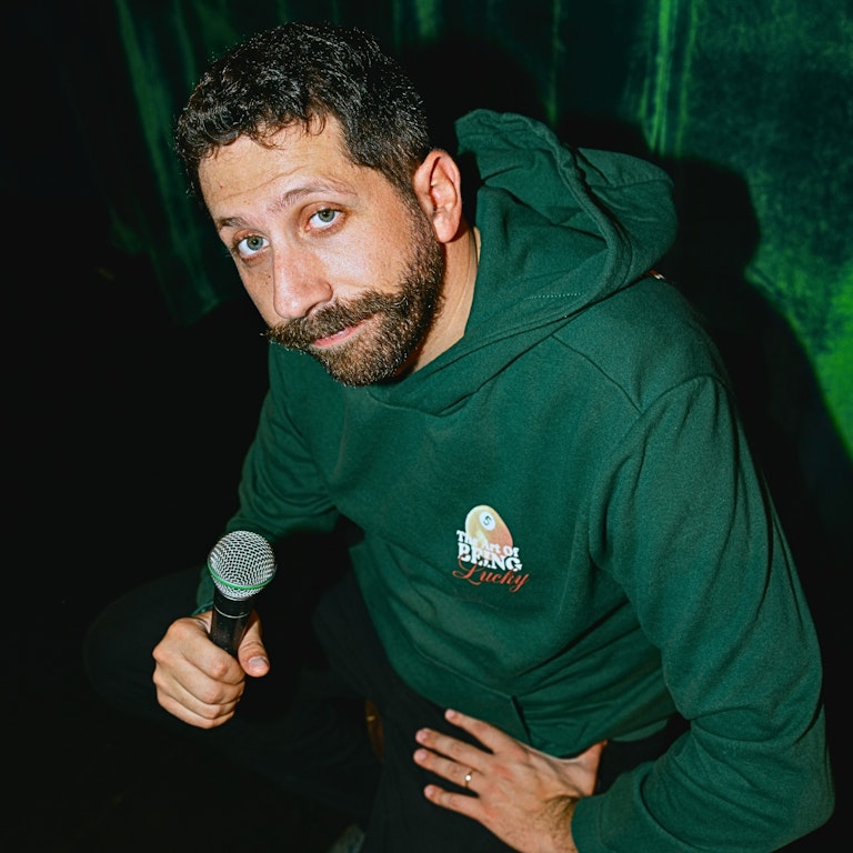 John Achkar: His country is collapsing. He's having a baby. So obviously this is the right year for a Lebanese comedian, you've never heard of, to try English stand-up for the first time. at The Bill Murray - Angel Comedy Club