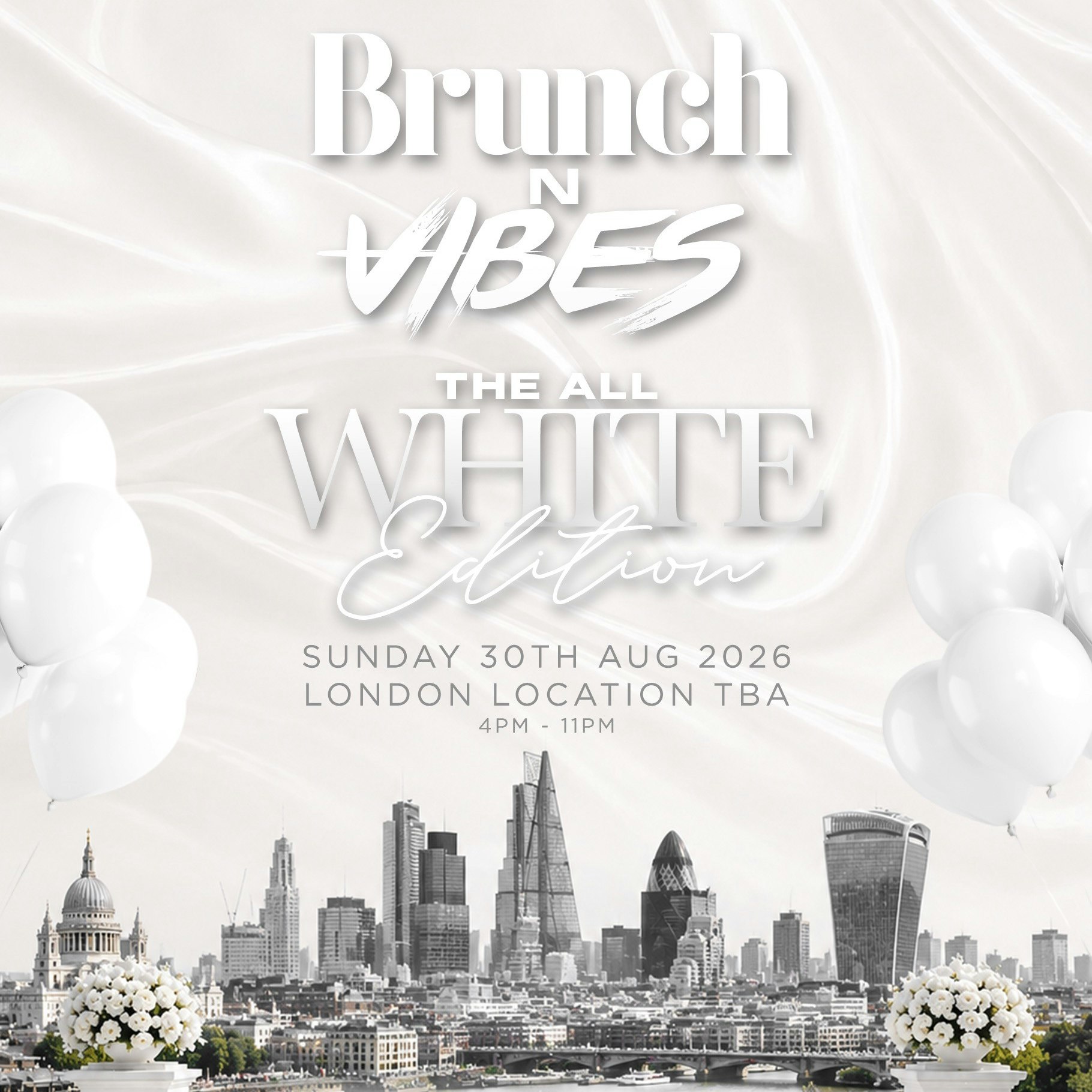 Brunch n Vibes - All White Edition