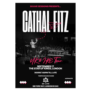 SO LIVE SESSIONS PRESENTS Cathal Fitz and special guests