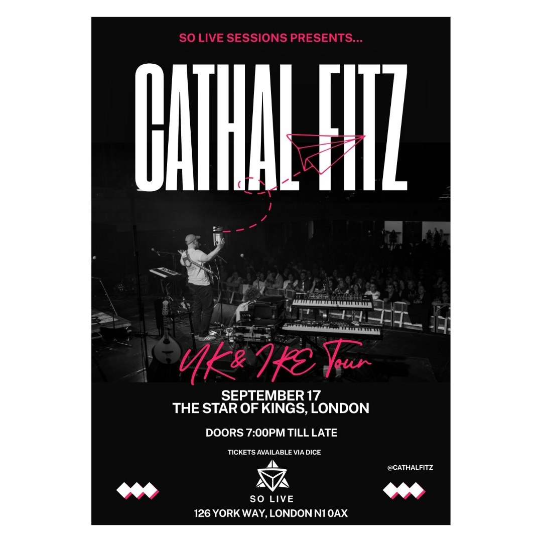 SO LIVE SESSIONS PRESENTS Cathal Fitz and special guests