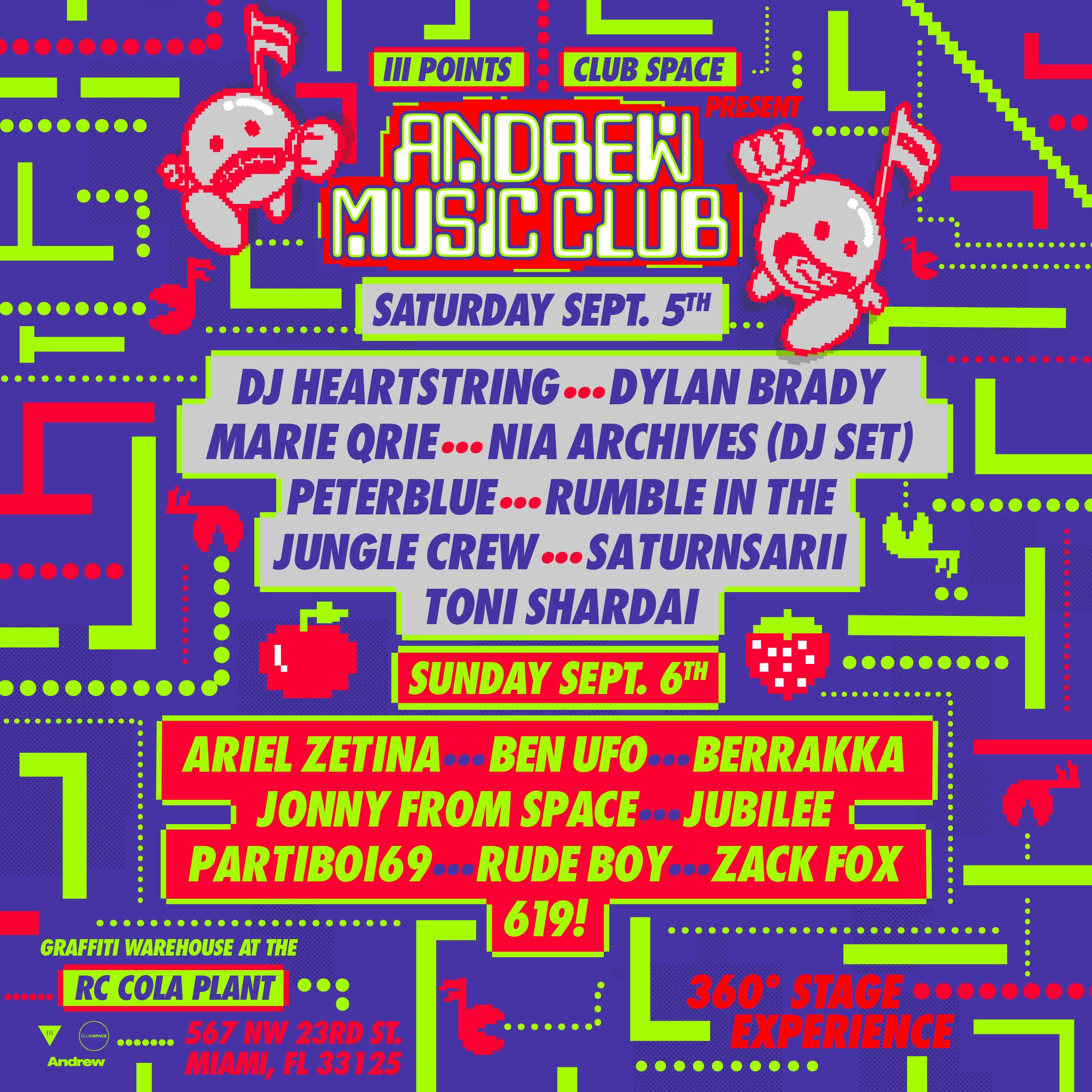 Andrew Music Club: Saturday + Sunday (2-Day Ticket) Tickets | From