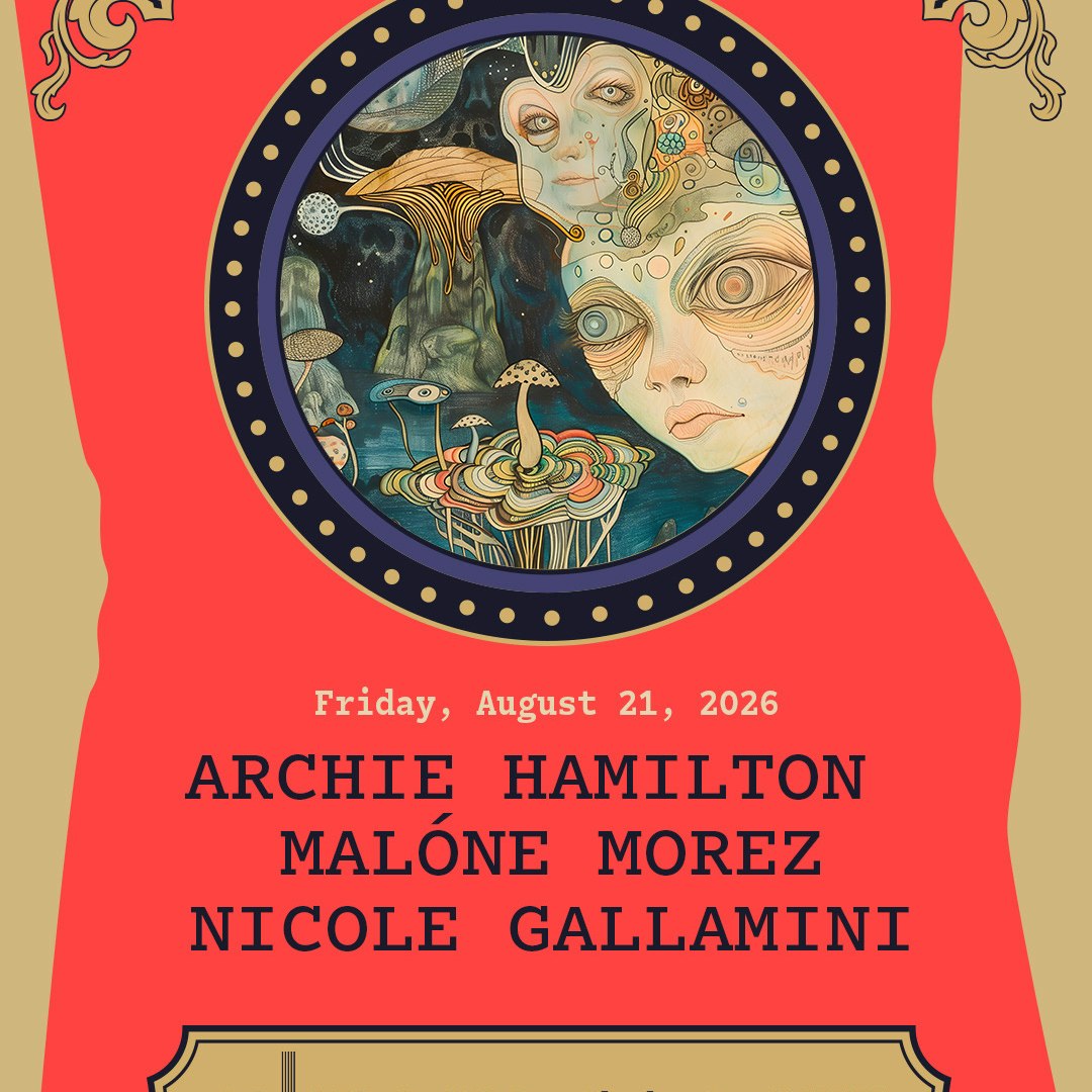 Archie Hamilton at Jolene Sound Room — event flyer