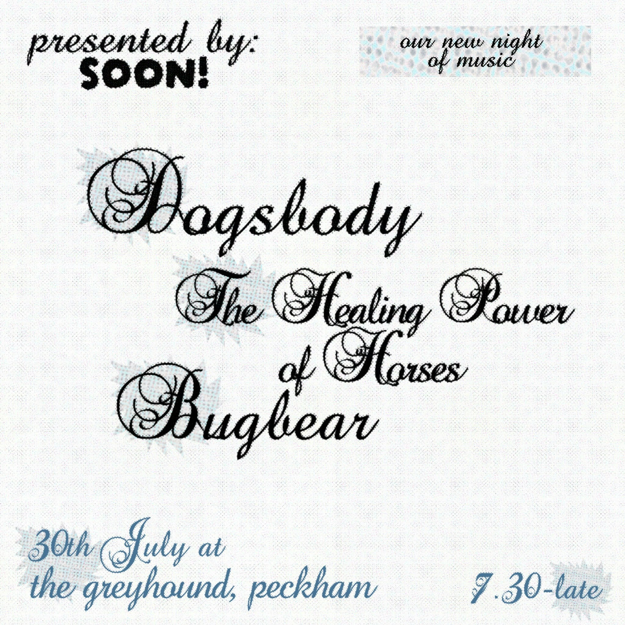 Dogsbody, The Healing Power of Horses, Bugbear
