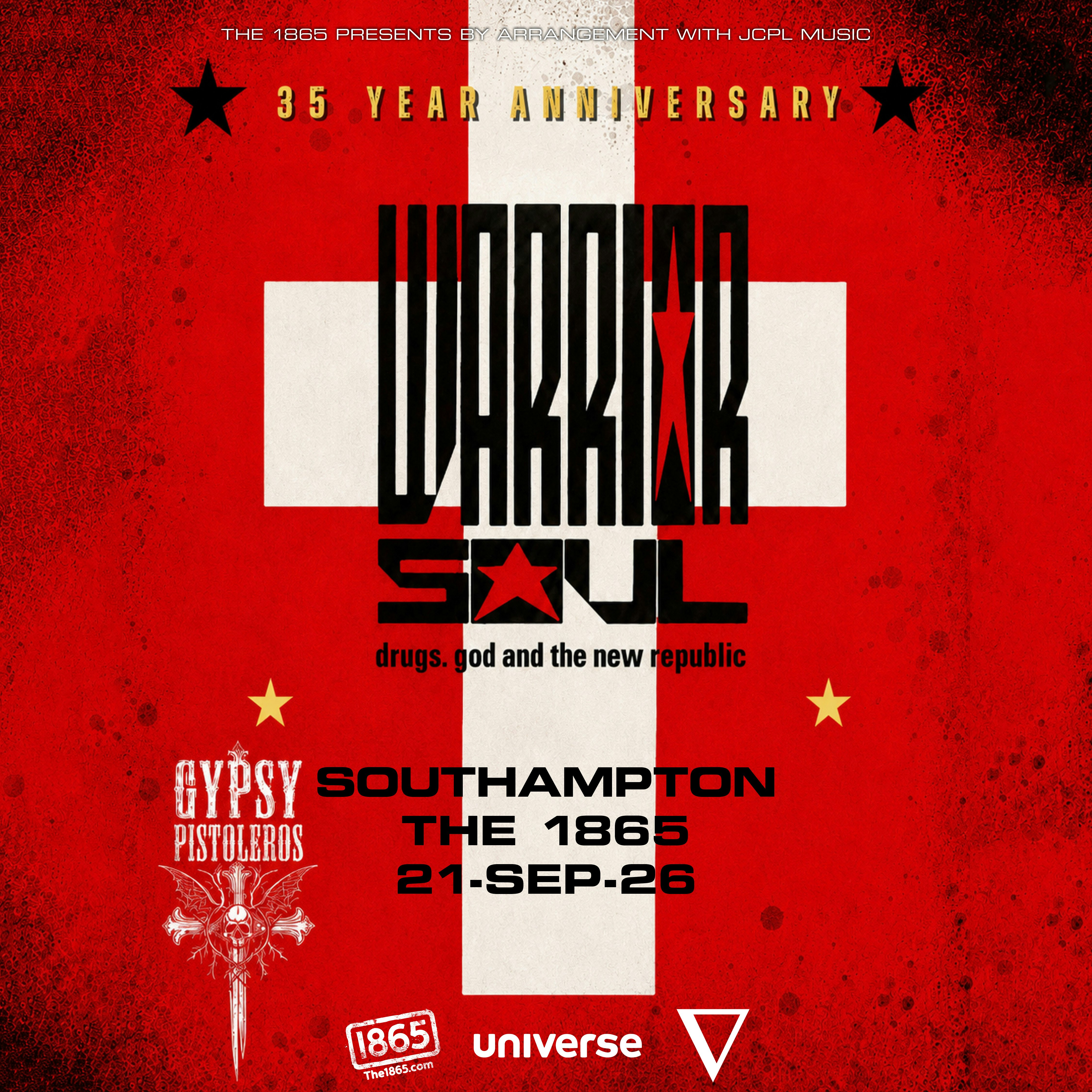 Warrior Soul at The 1865, Southampton