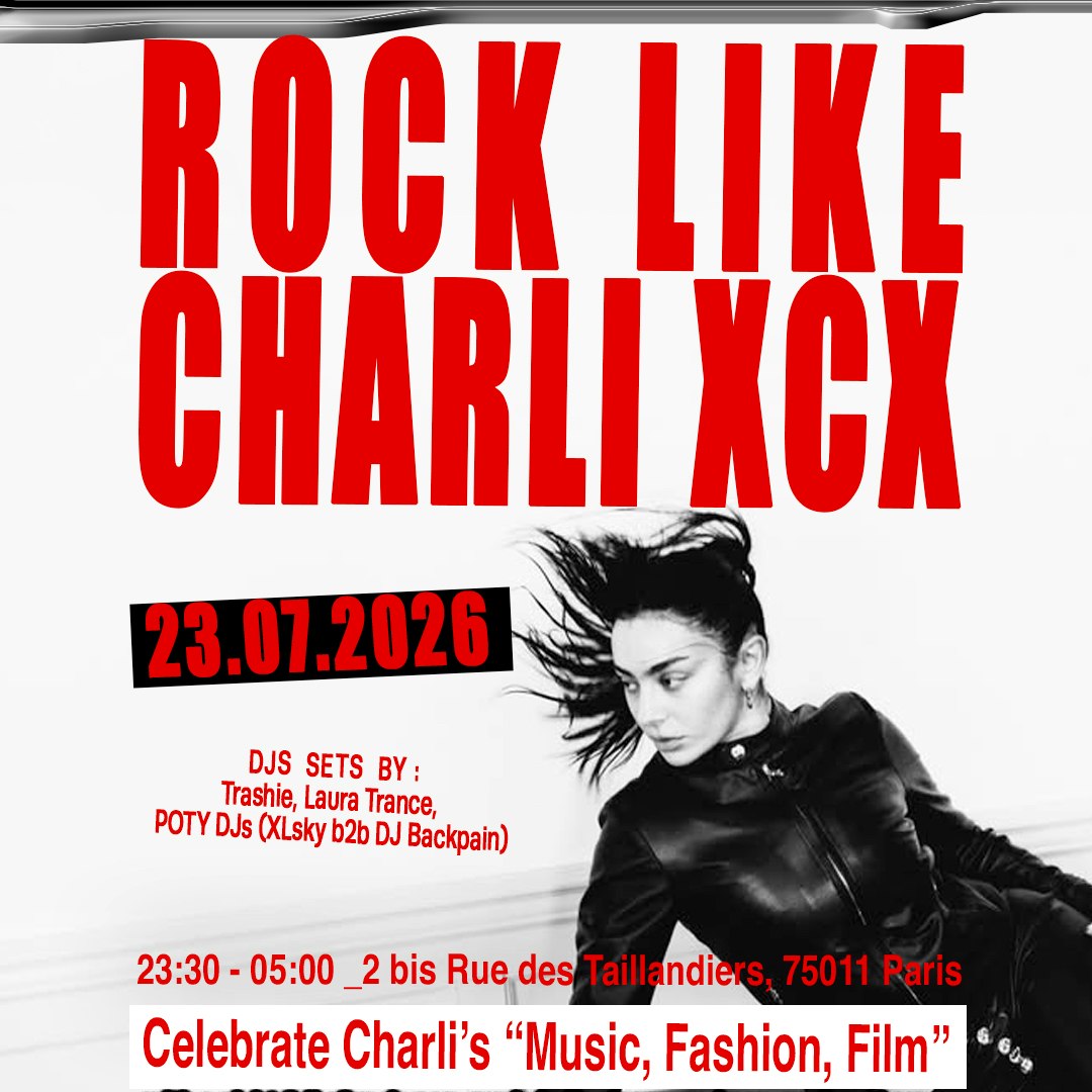LA CH!CK x POTY: Rock Like Charli XCX