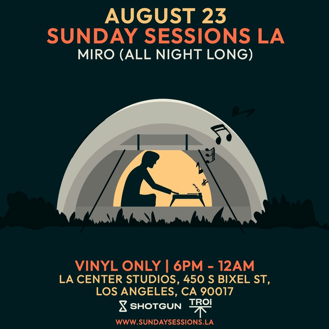 Sunday Sessions LA (Vinyl Only) Open Air 08/23