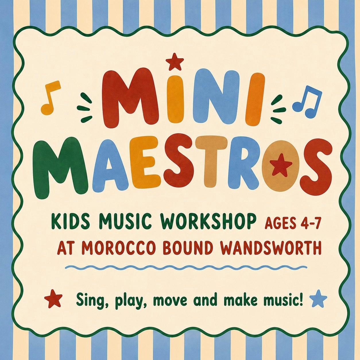 Music Maestros - Kids music workshop