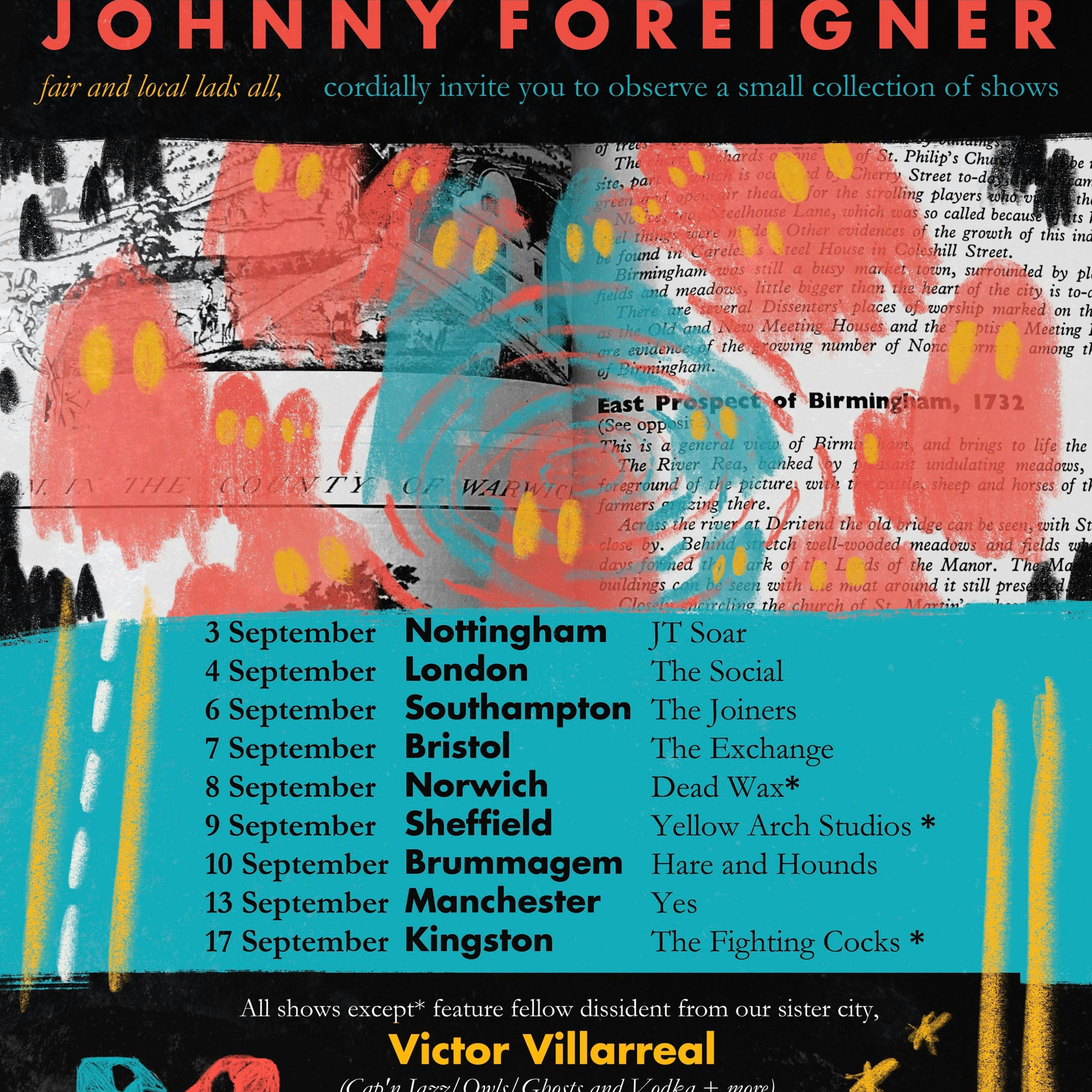Johnny Foreigner and Victor Villarreal