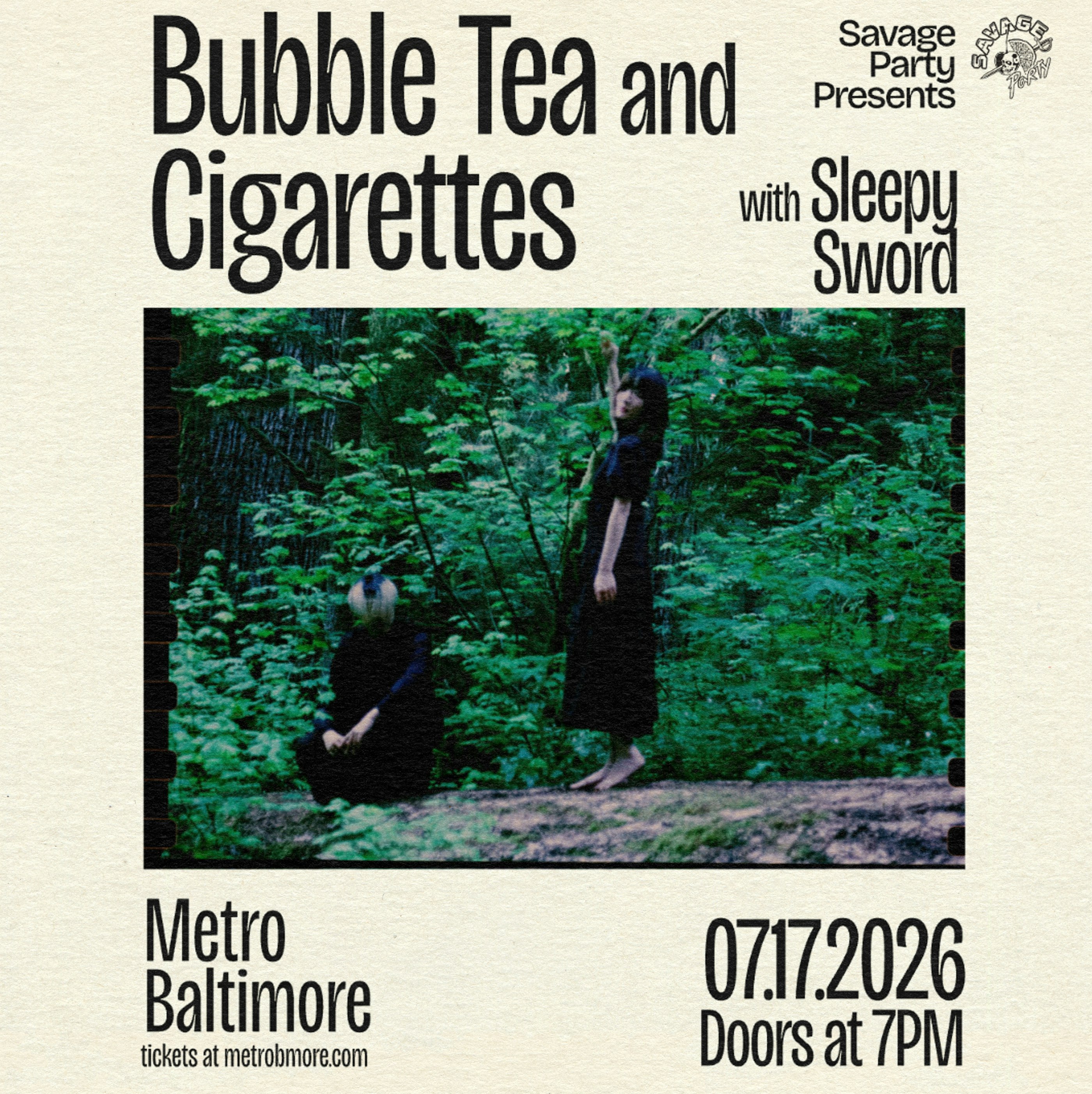 bubble tea and cigarettes band | Seattle & Portland OR  We are playing two shows opening for @michaelseyer this April  4/26 Portland, OR - Polaris Hall 4/27 Seattle, WA BUBBLE TEA AND CIGARETTES |
