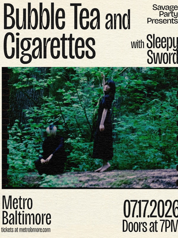 BUBBLE TEA AND CIGARETTES w/ Sleepy Sword