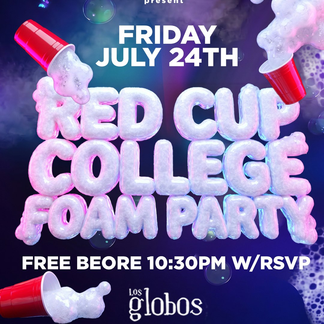 Red Cup College Foam Party