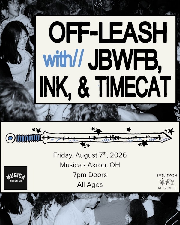OFF-LEASH with JBWFB, INK, & TIMECAT
