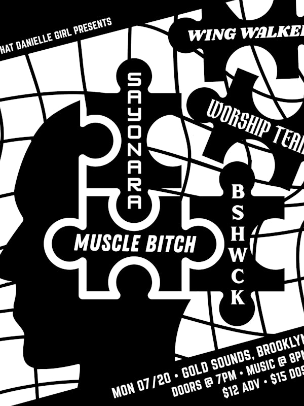 SAYONARA // MUSCLE BITCH // BSHWCK // WING WALKER // WORSHIP TEAM