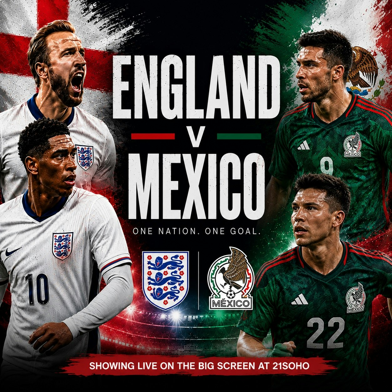 England vs Mexico - 2026 World Cup FanZone Live!