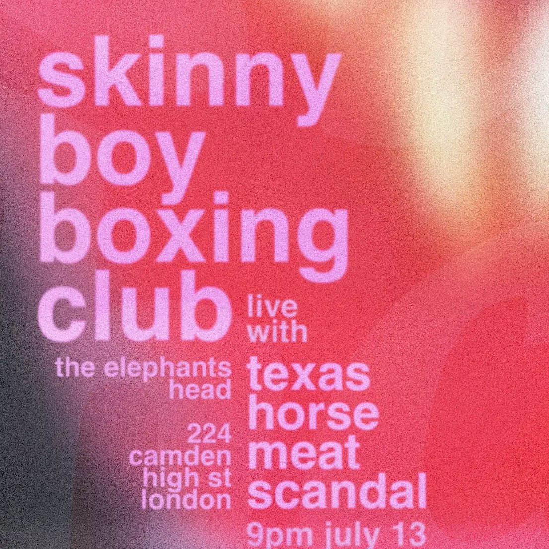 Skinny Boy Boxing Club - w/ Texas Horse Meat Scandal