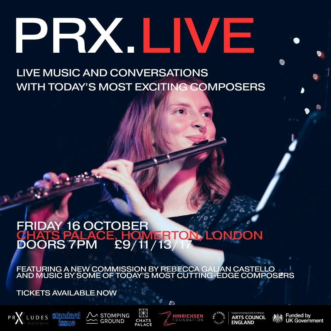 PRX.LIVE #2 with Standard Issue x Rebecca Galian Castello